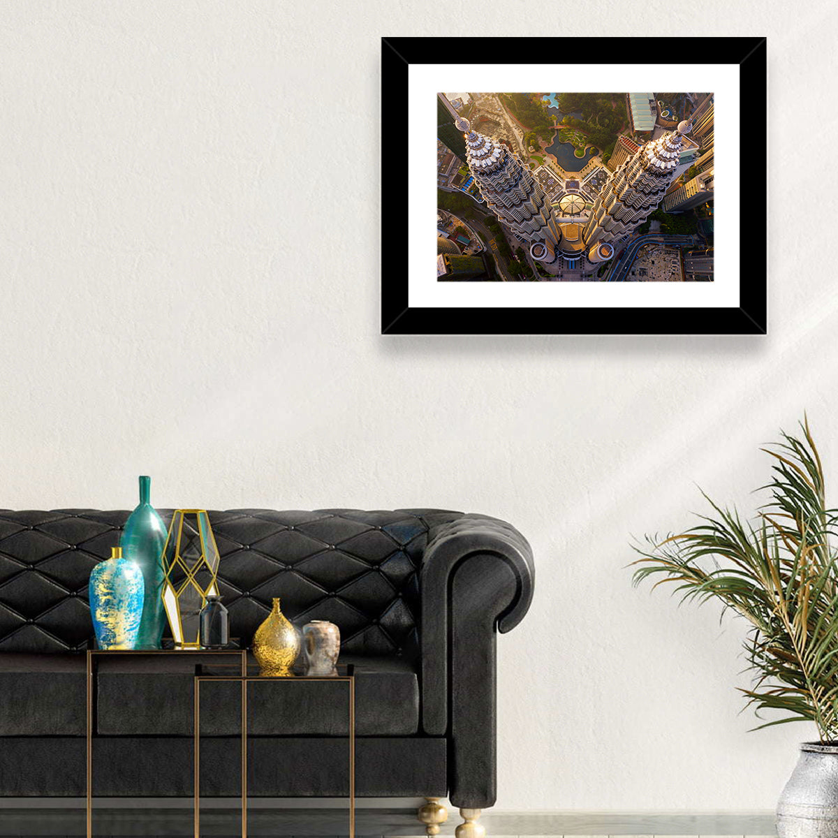 Petronas Twin Towers Kuala Lumpur Golden Hour Wall Art