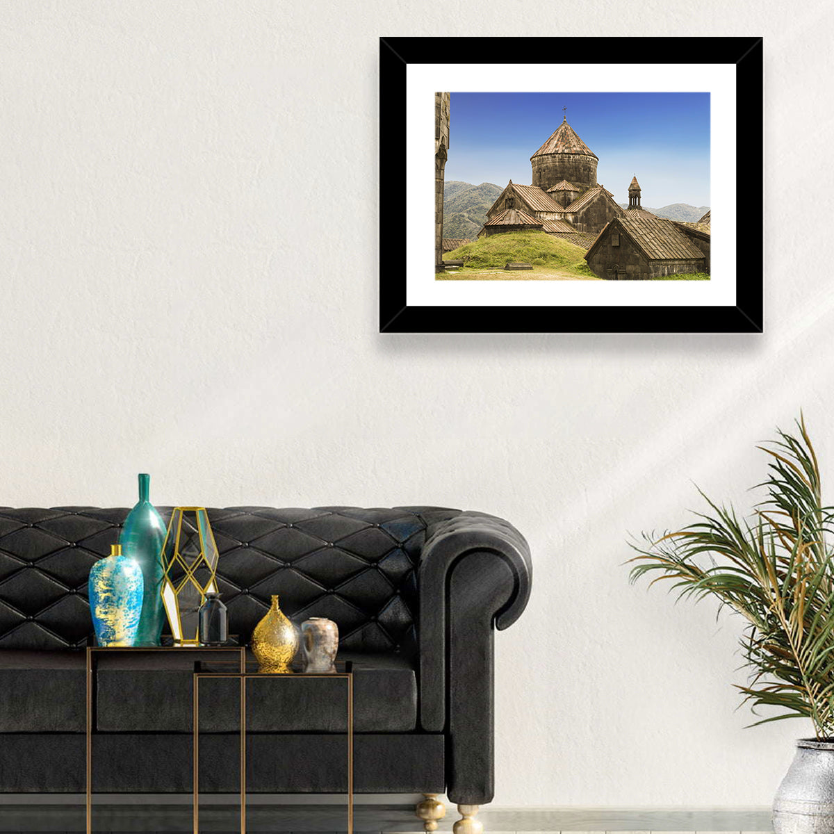 Haghartsin Monastery Stone Dome Wall Art in a room, landscape