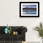 Mount Adams Sunrise Reflection Wall Art