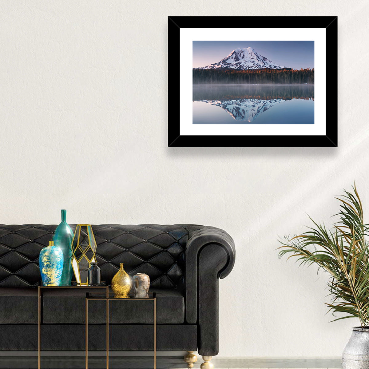 Mount Adams Sunrise Reflection Wall Art