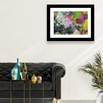 Hand Drawn Abstract Palette Wall Art