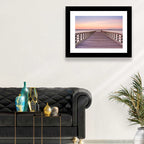 New Haven Wooden Pier Wall Art