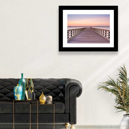 New Haven Wooden Pier Wall Art