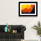 Mountain Ridge Abstract Wall Art