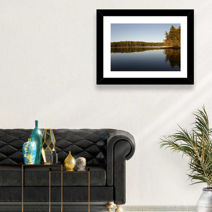 Walden Pond Reflection Wall Art