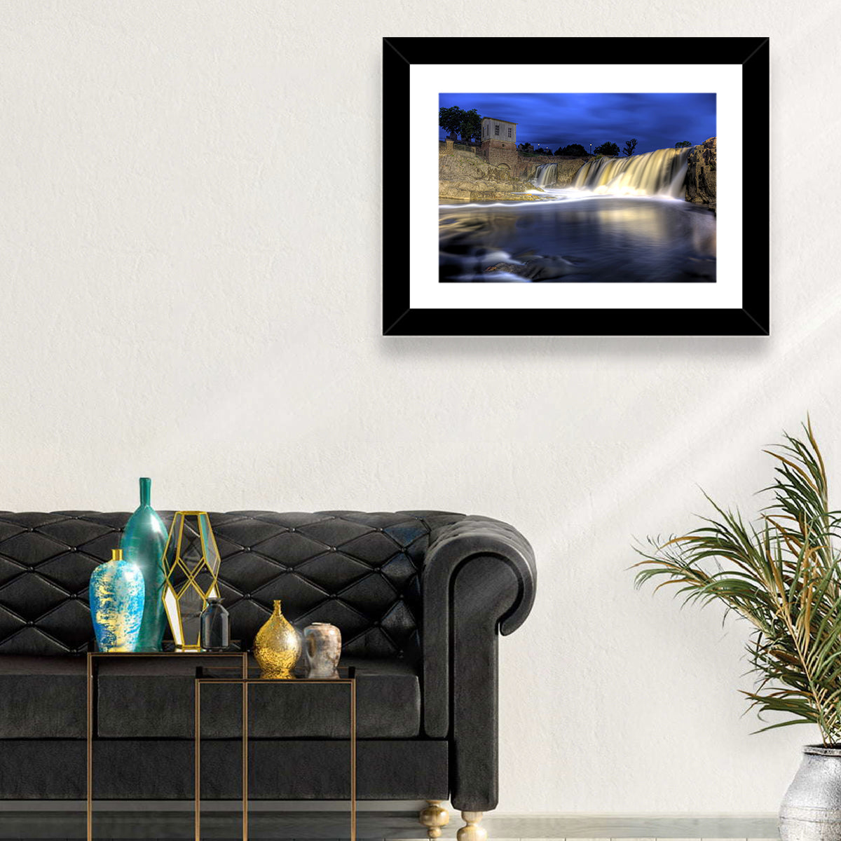Queen Bee Mill Waterfall Wall Art