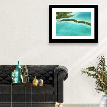 Turquoise Bahamas Islands Wall Art