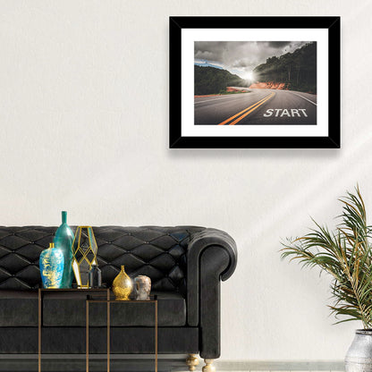Start of a Journey, Sunrise Road Wall Art