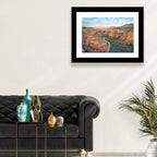 Charyn Canyon at Golden Hour Wall Art