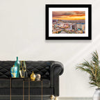 Las Vegas Strip Sunset Cityscape Wall Art