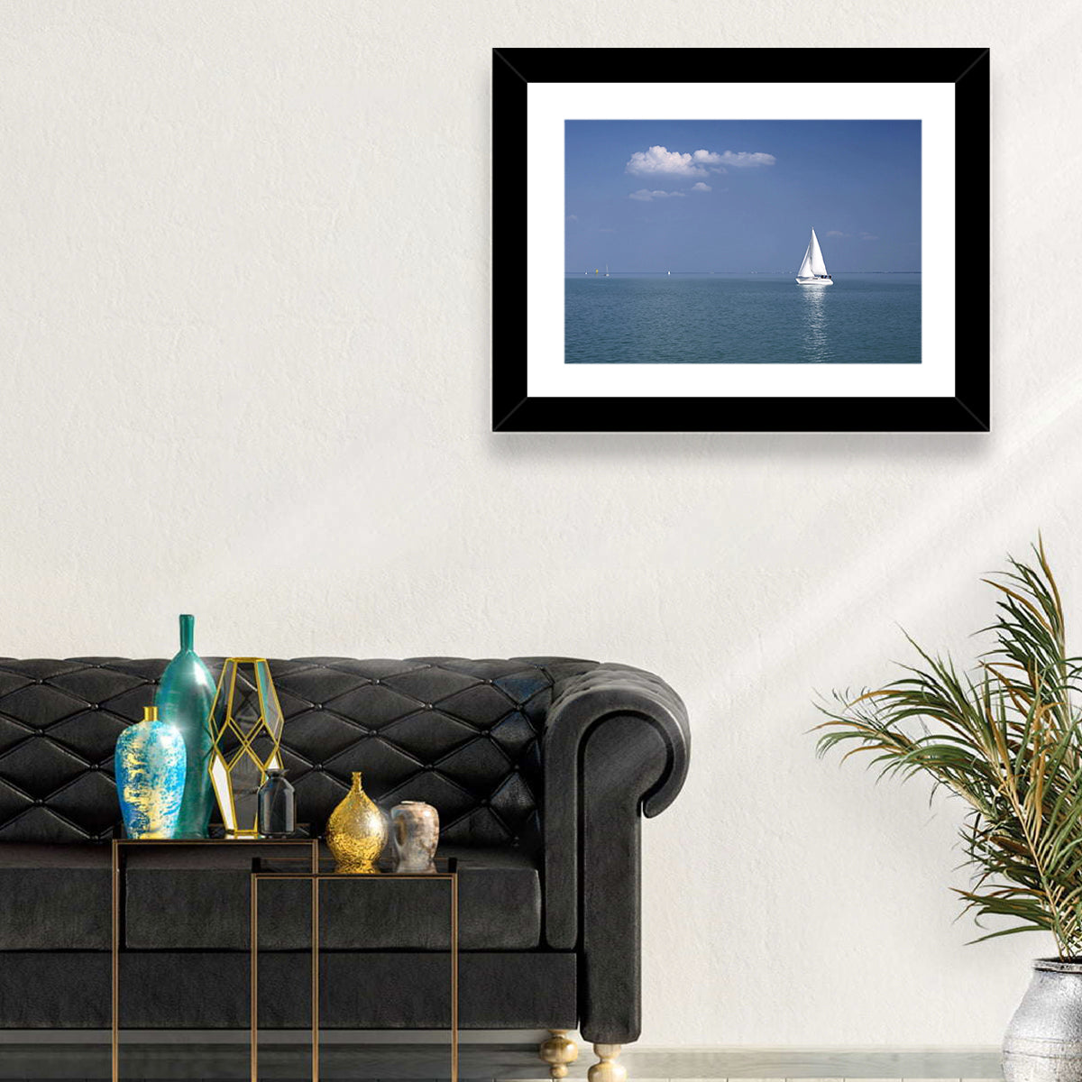 Sailboat on Lake Balaton Wall Art