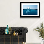 Split-level Iceberg Wall Art