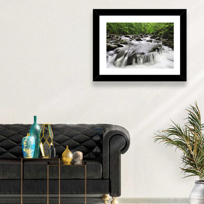 Smoky Mountains Cascading Stream Wall Art