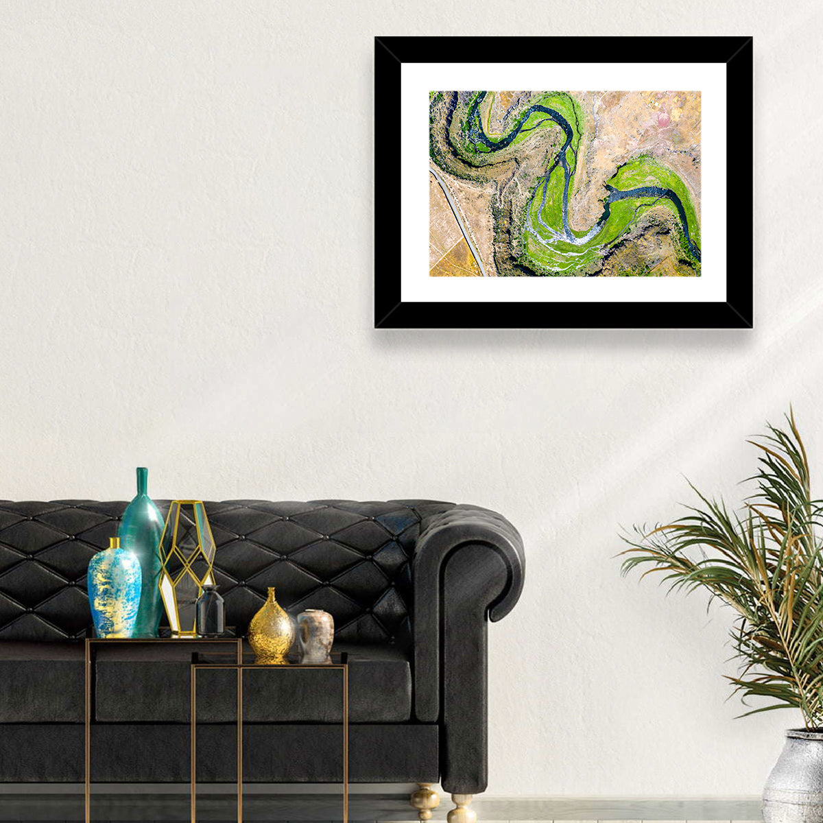 Kasagh River Valley Aerial Wall Art