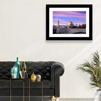 Al Aqsa at Golden Hour Wall Art