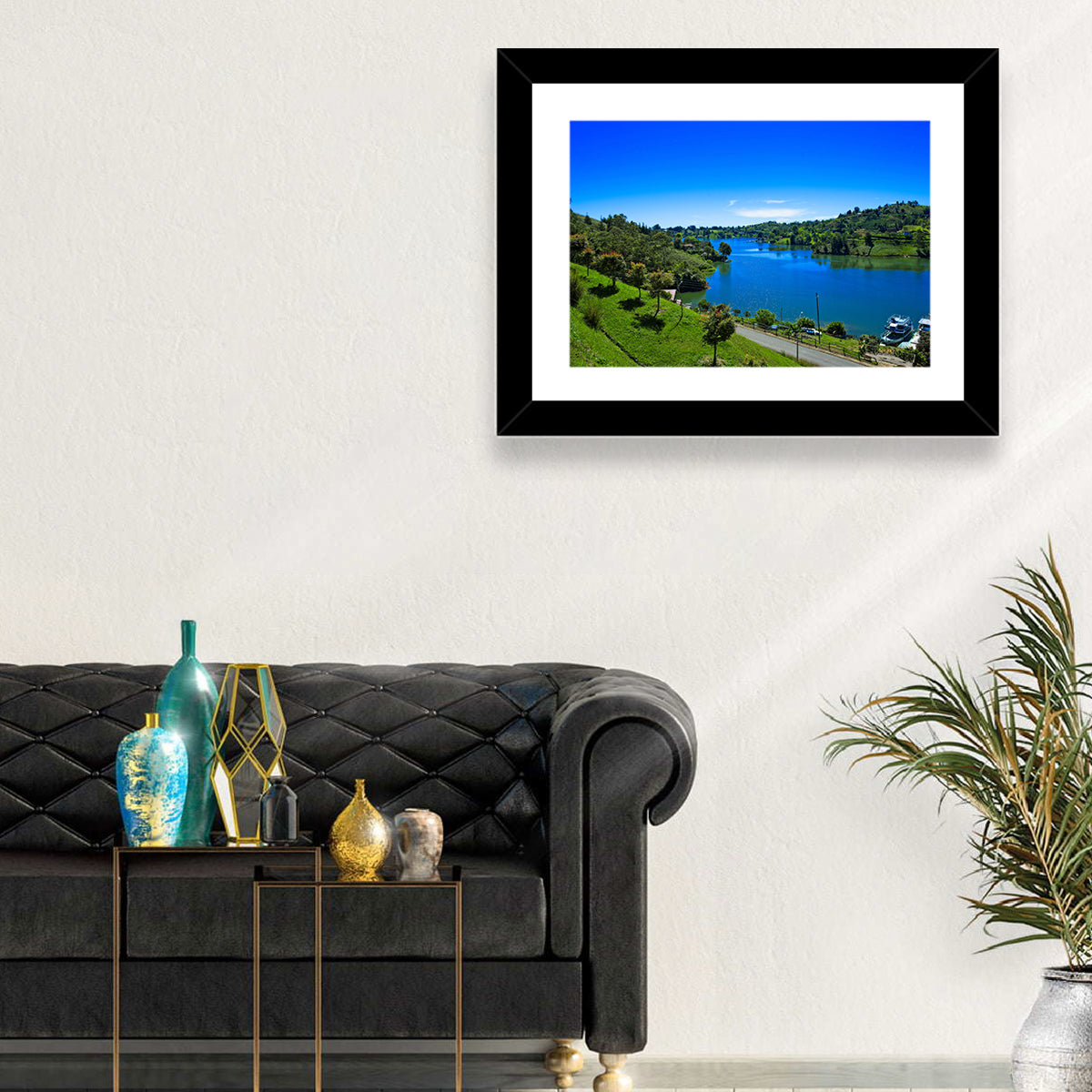 Santa Fe De Antioquia Lake View Wall Art
