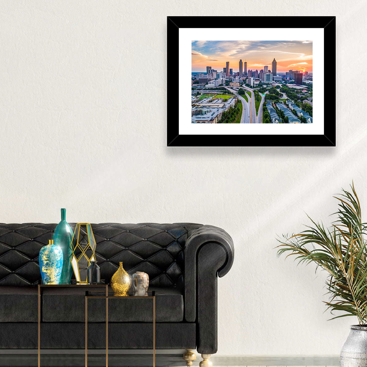 Downtown Atlanta Skyline Wall Art