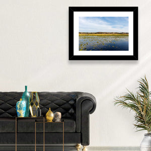 Cloudy Lake Toho Wall Art