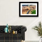 Winding Road in Geysers Valley Wall Art