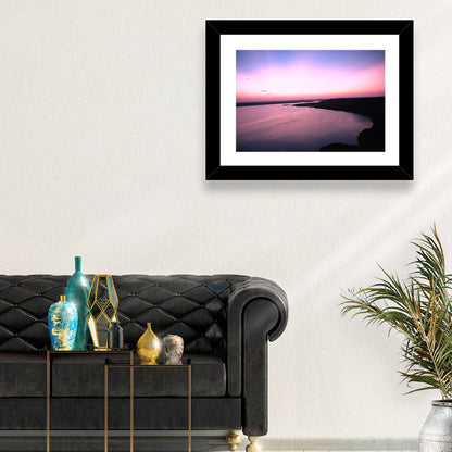 Lake Travis Purple Sunset Wall Art