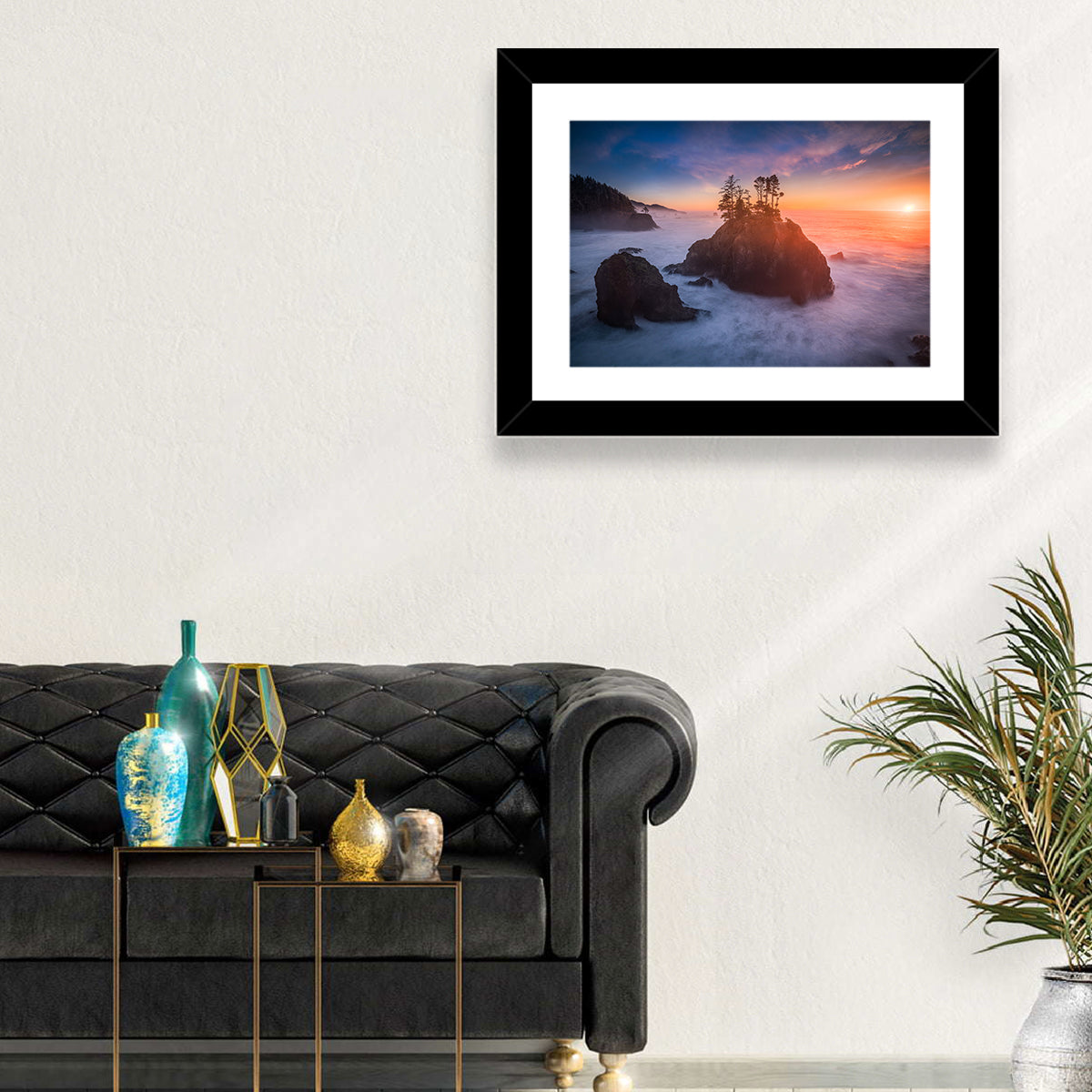 Secret Beach Sunset, Oregon Wall Art