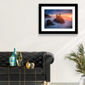 Oregon Coast Sunset Wall Art