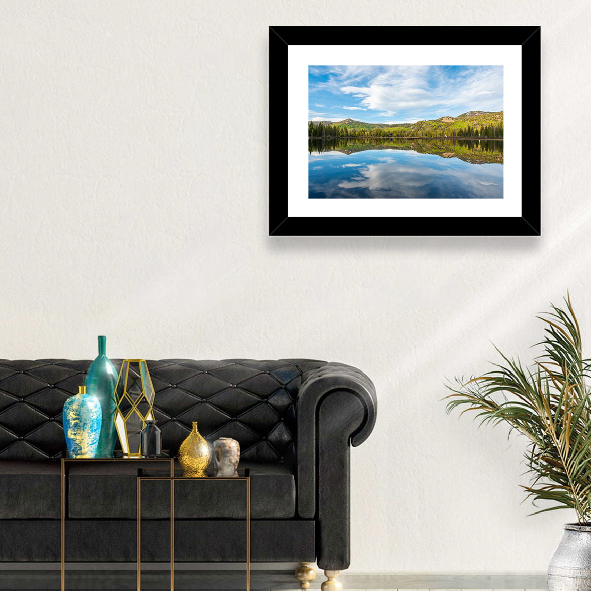 Silver Lake Reflection Wall Art