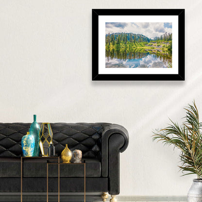 Highwood Lake Reflection Wall Art