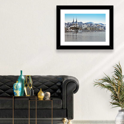 Hofkirche Lucerne Cityscape Wall Art
