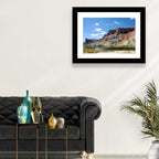 Band-e Amir Lakes and Rock Spire Wall Art