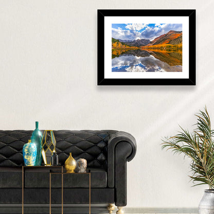 North Lake Autumn Reflection Wall Art