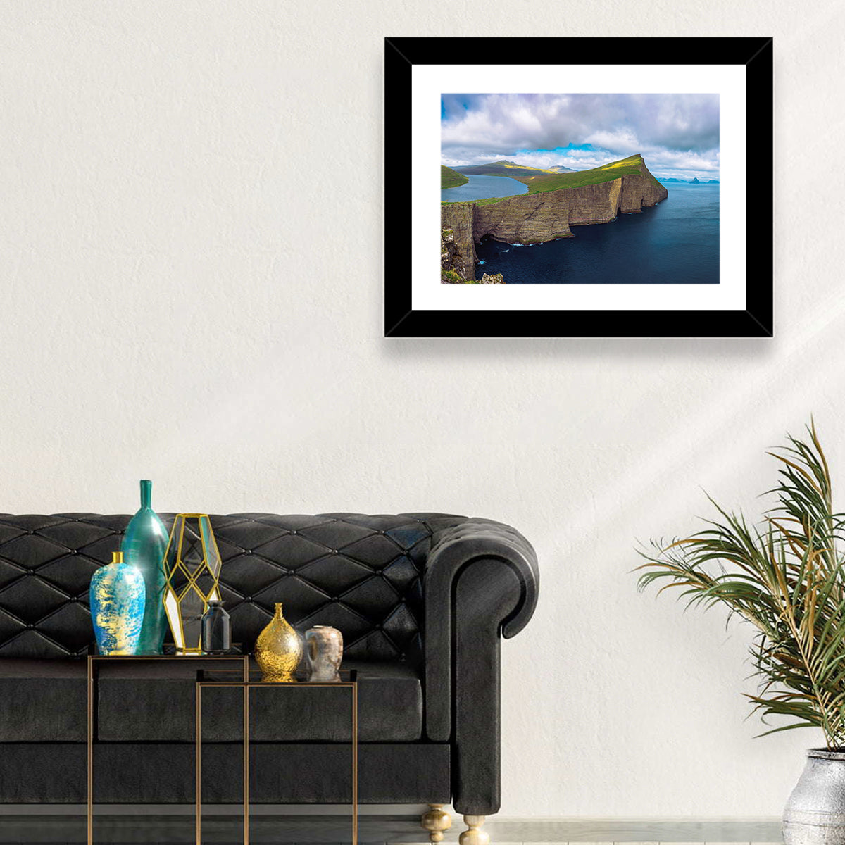Sørvágsvatn Cliff Overlook Wall Art