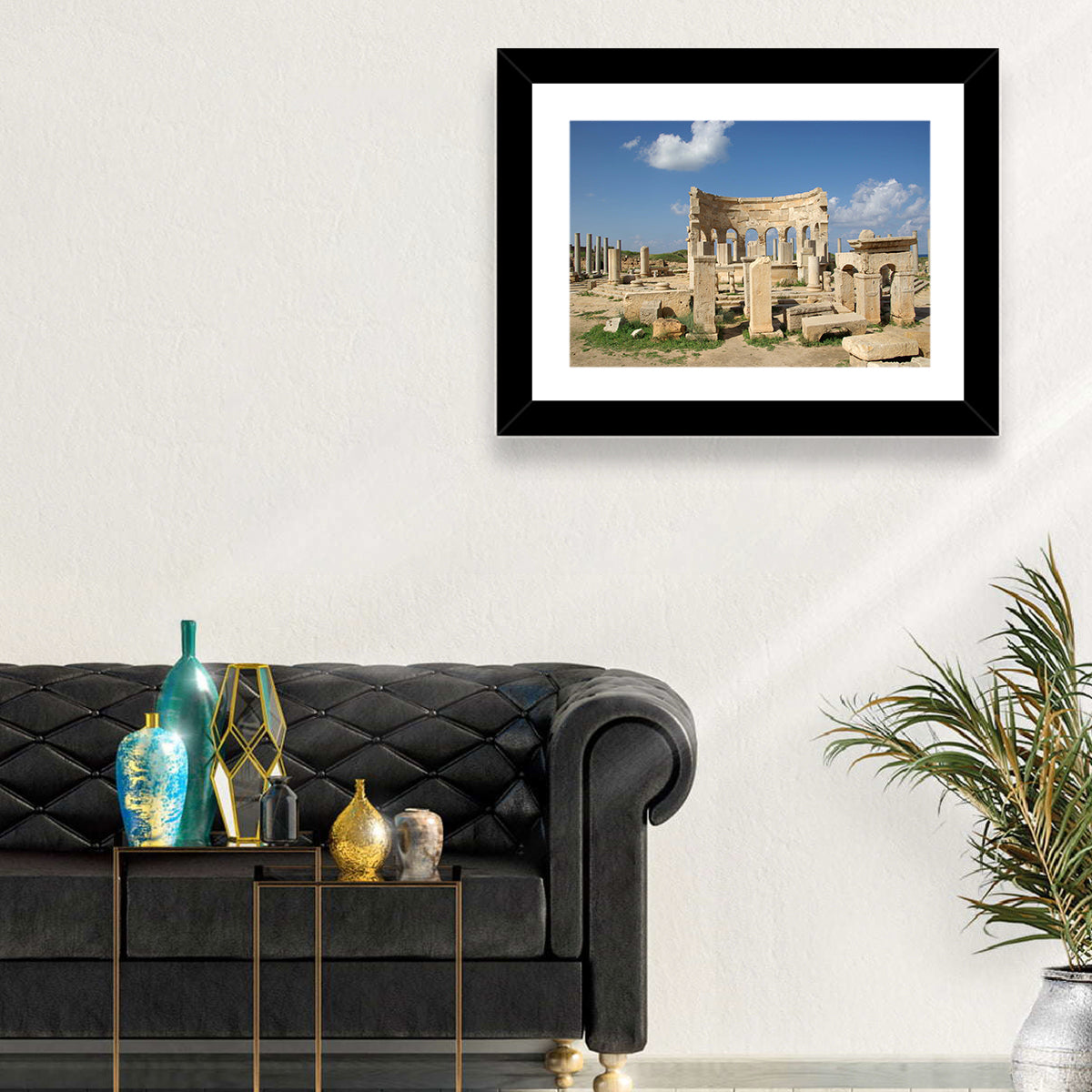 Leptis Magna Stone Ruins Wall Art