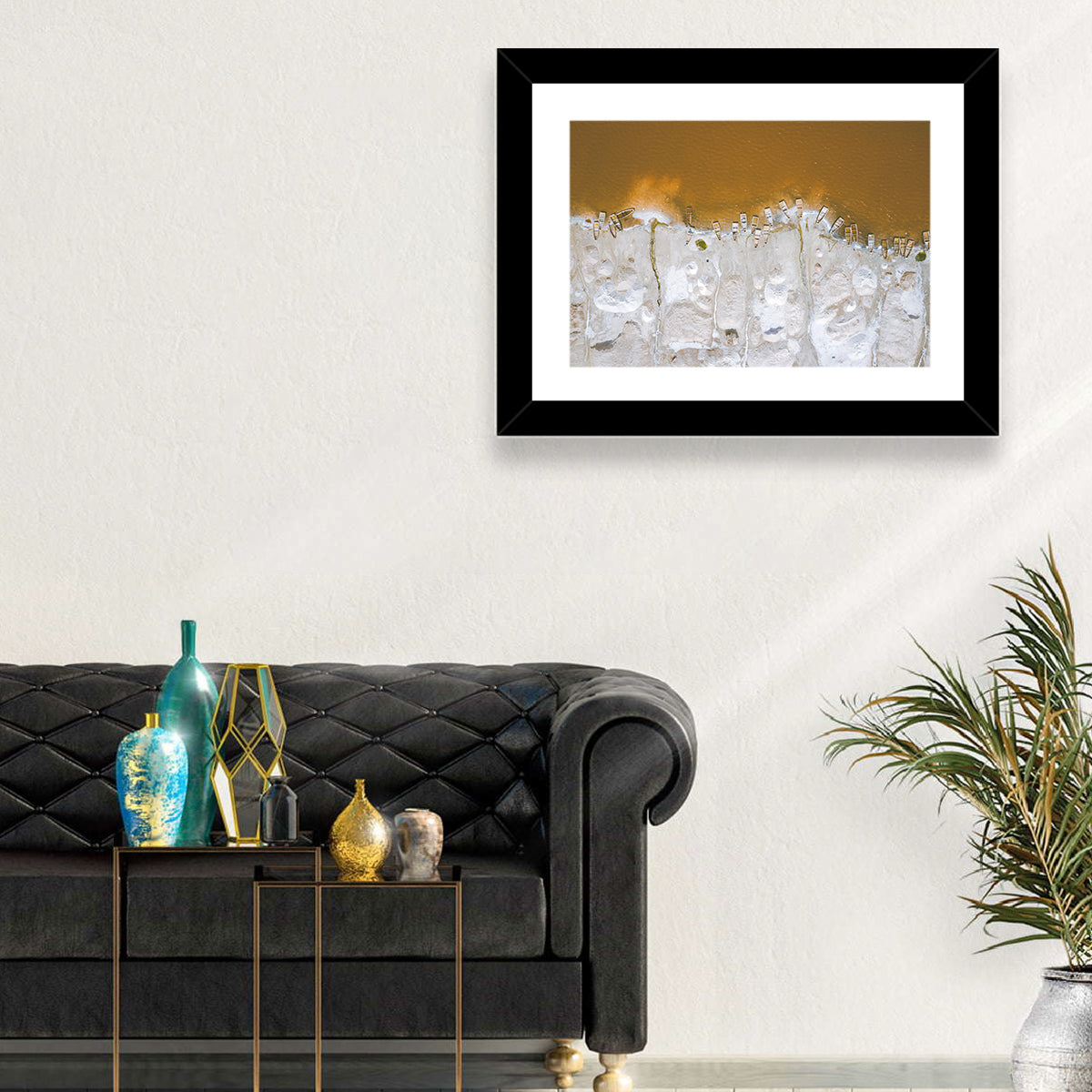 Lac Rose Salt Flats Senegal Wall Art