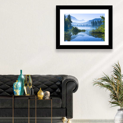 Lassen Morning Reflection Wall Art