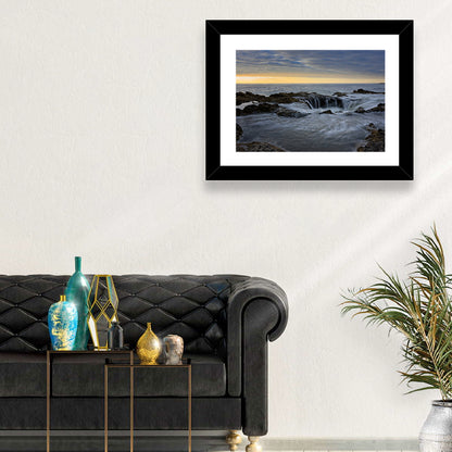 Thor's Well at Cape Perpetua Wall Art