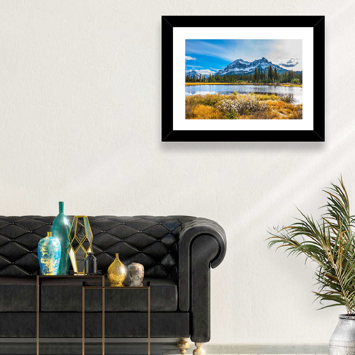 Rocky Mountain Lake Wall Art