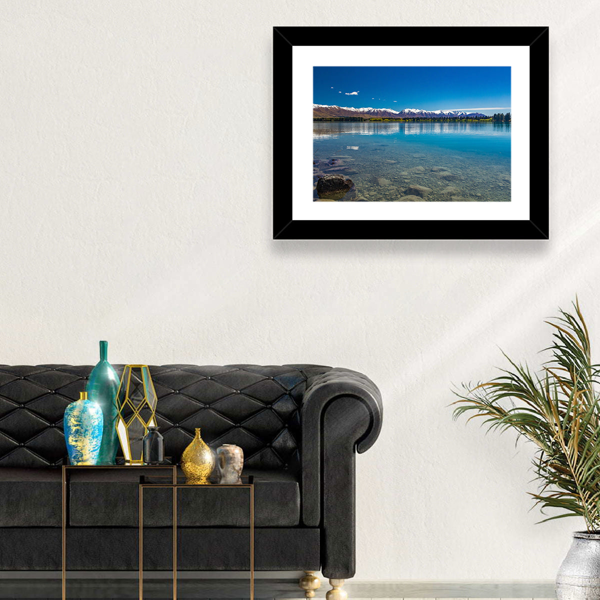 Lake Ruataniwha Reflection Wall Art