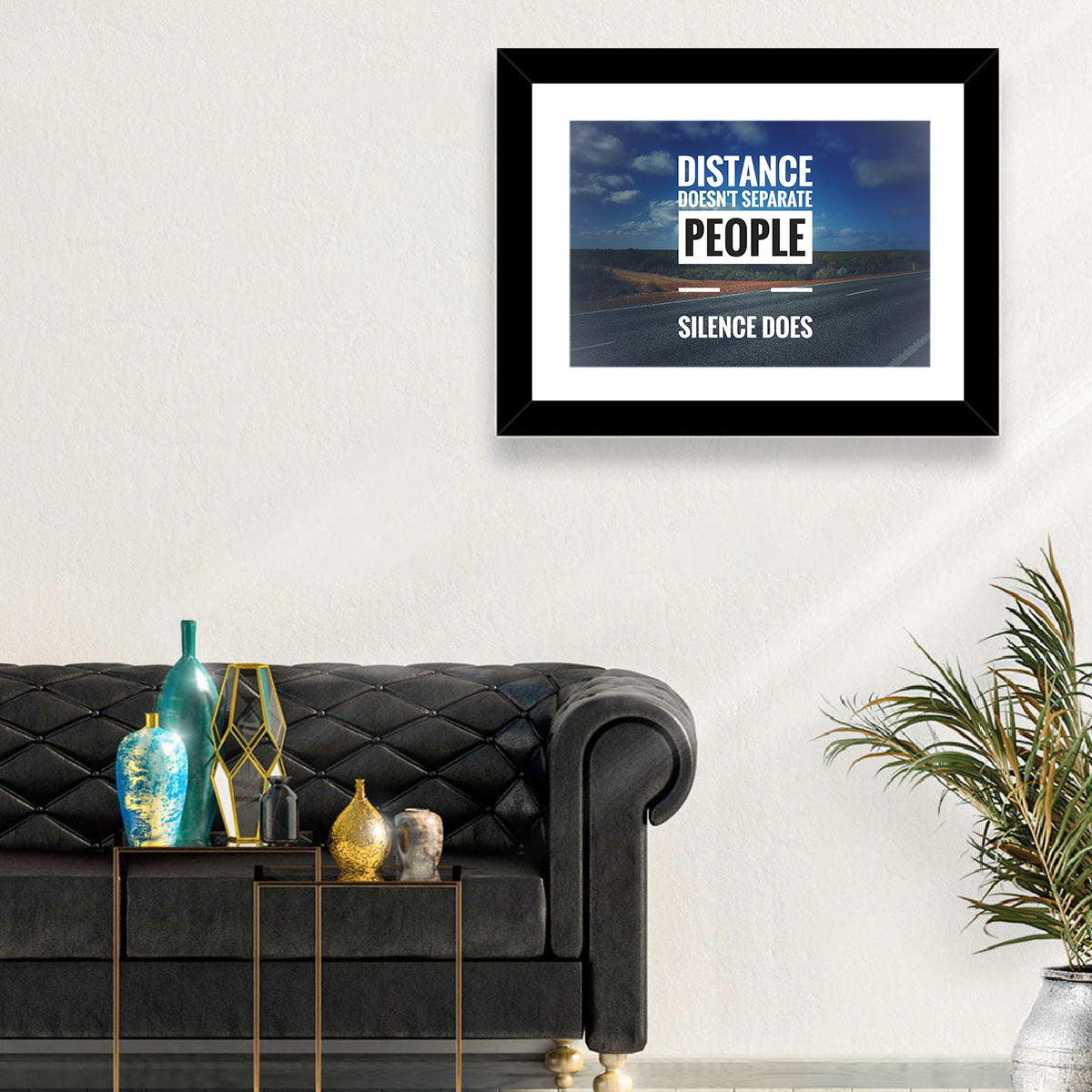 Silence Separates People Wall Art
