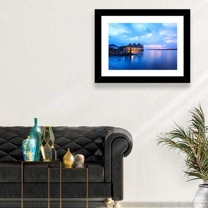 Twilight Restaurant on Lake Victoria Wall Art