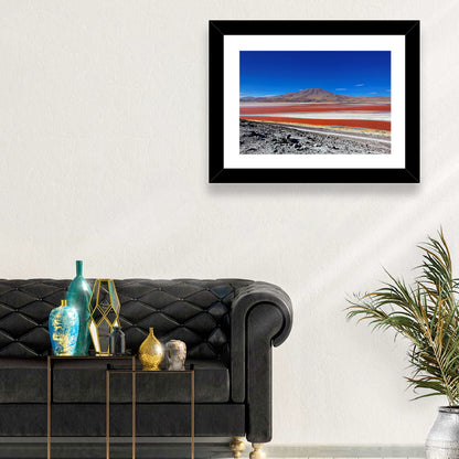 Laguna Colorada Red Lake Wall Art