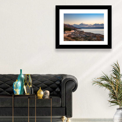 Mount Cook Over Lake Pukaki Wall Art