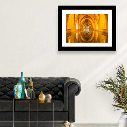 Royal Alcázar Bath Reflections Wall Art