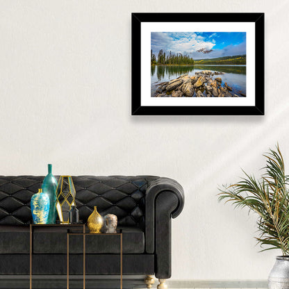 Lake Pyramid Wall Art