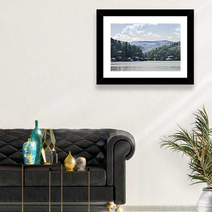 Lake Rabun Winter Scene Wall Art