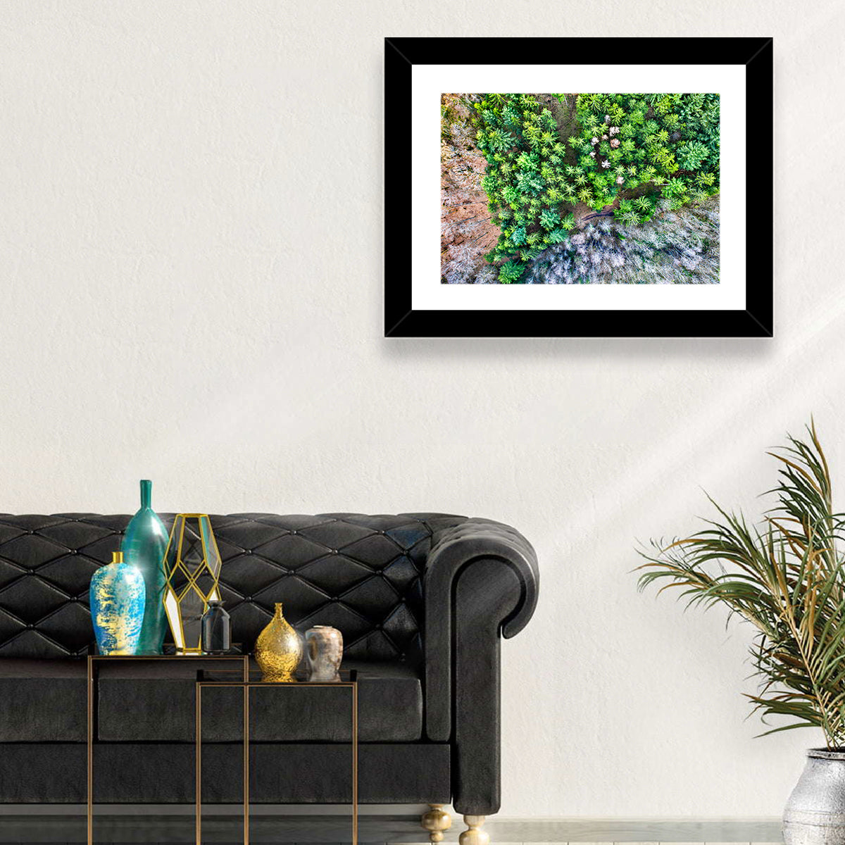 Vosges Mountains Wall Art in a room, landscape