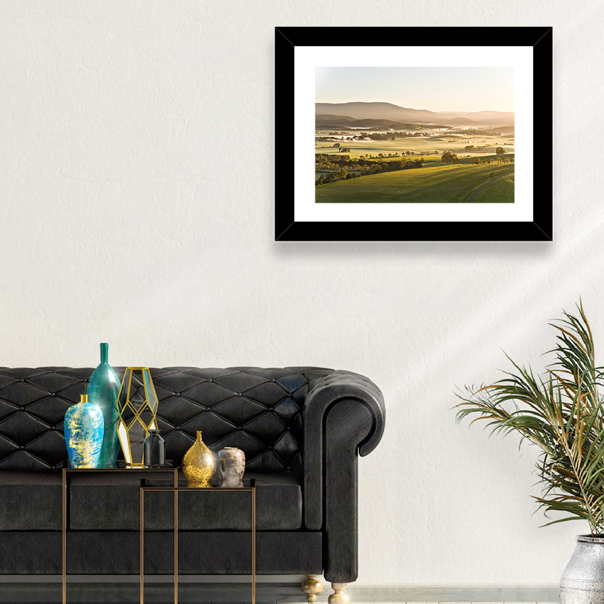 Yarra Valley Morning Mist Wall Art