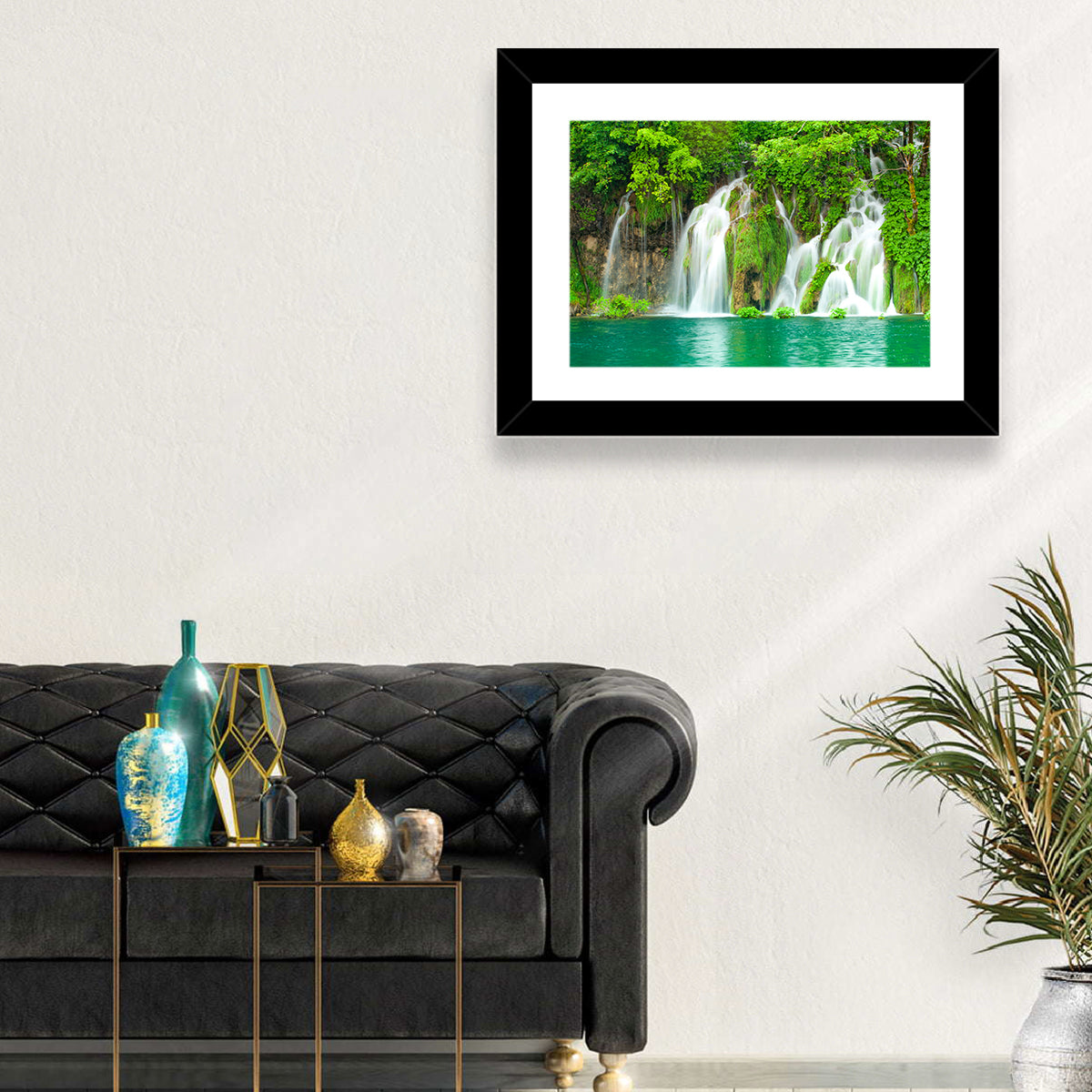 Plitvice Lakes Cascades Wall Art