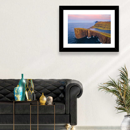 Sørvágsvatn Clifftop Lake Wall Art