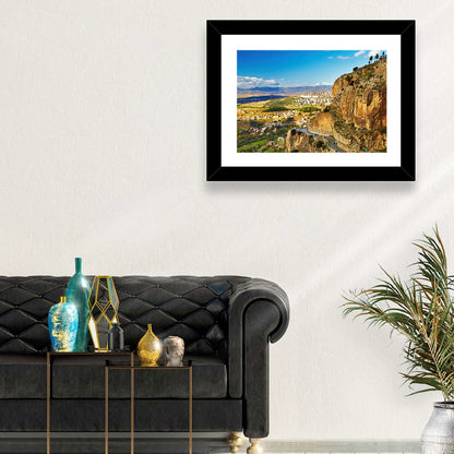 Constantine Cliffside at Golden Hour Wall Art